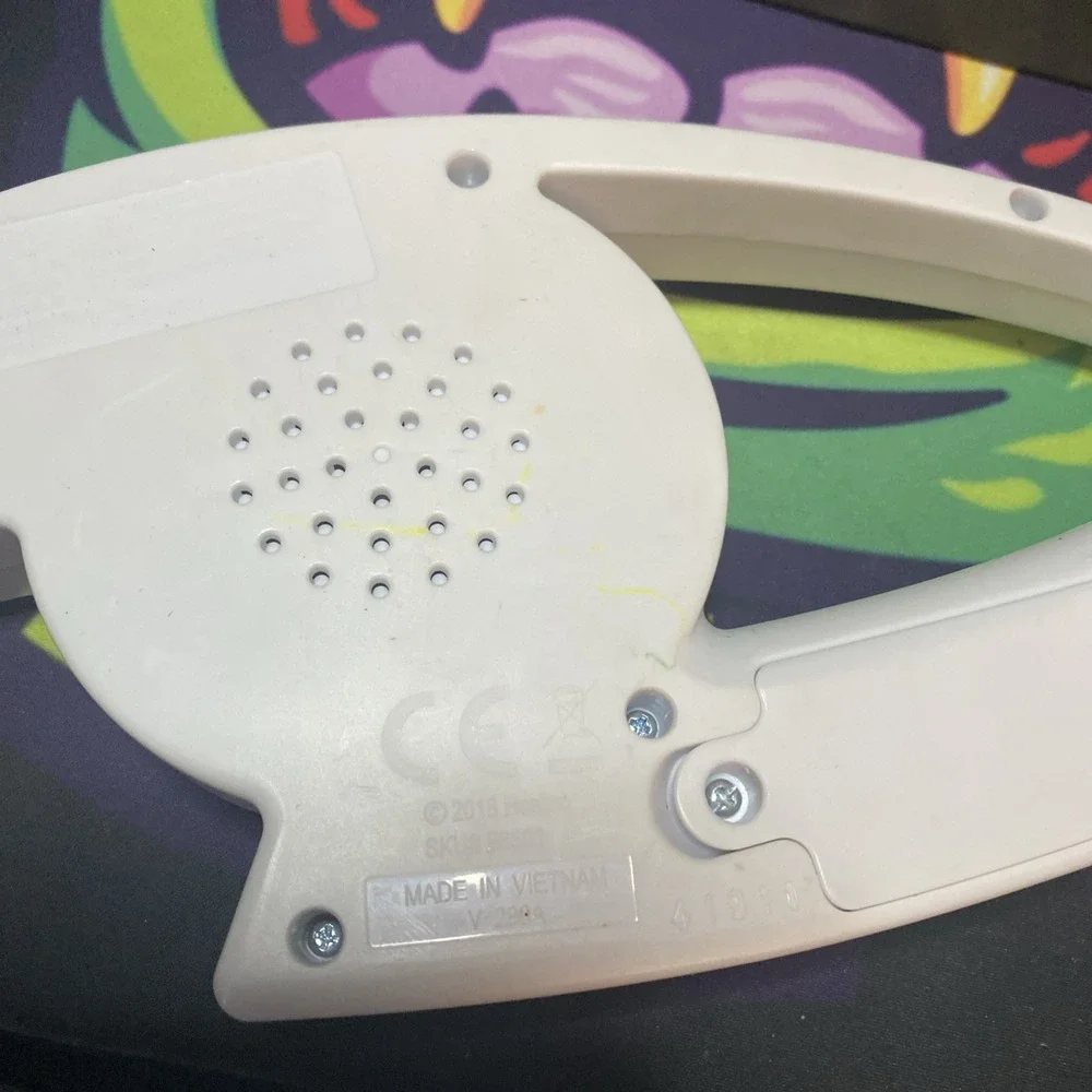 Hasbro Bop It! Handheld Electronic Game White Orange Yellow Blue TESTED B2
